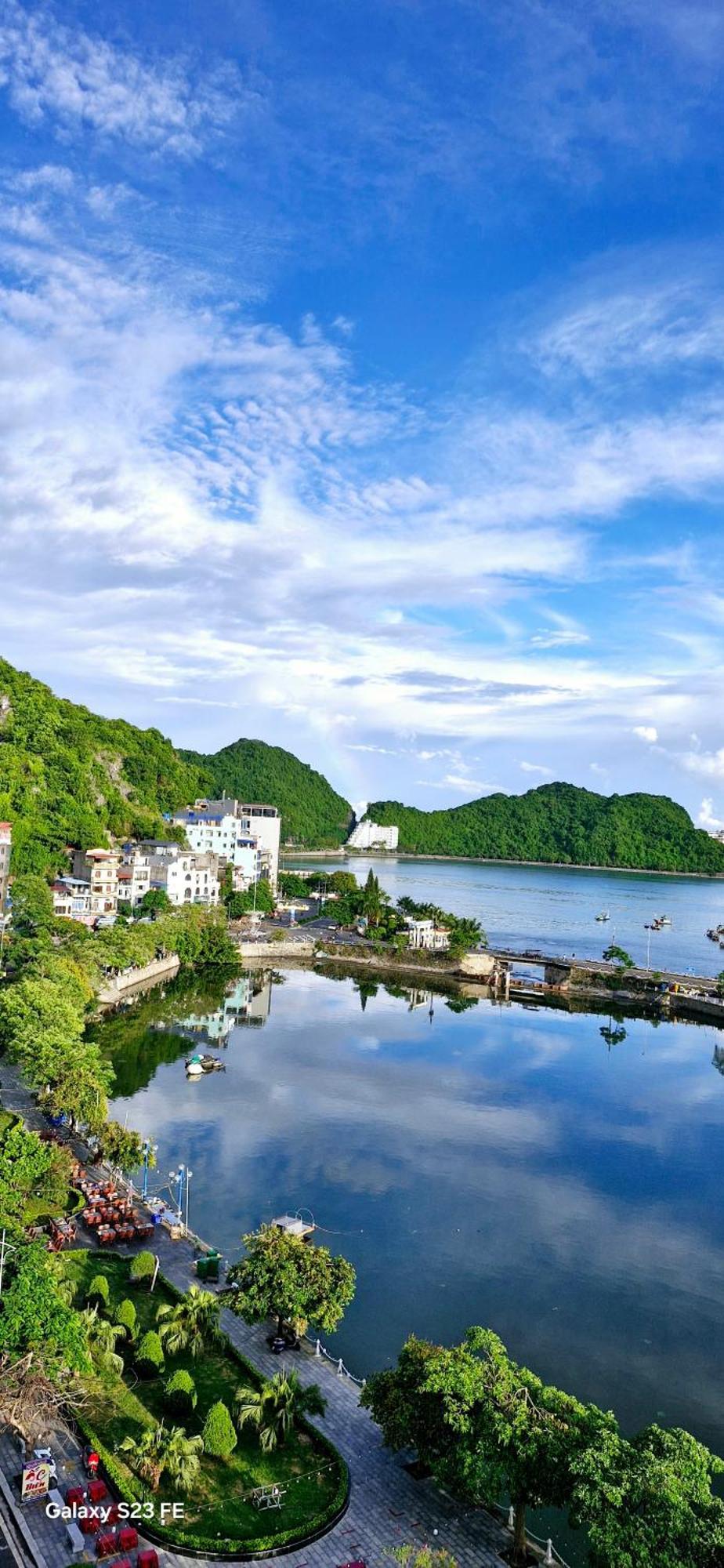 Aroma Cat Ba Sea View Hotel Chan Chau ภายนอก รูปภาพ